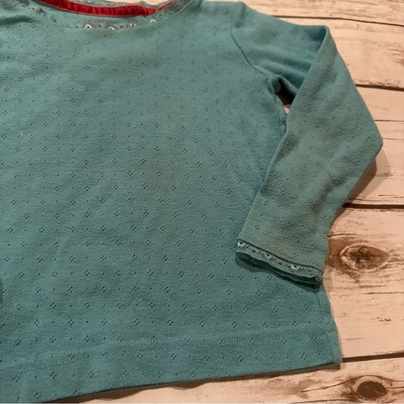 Mini boden aqua pointelle - Picture 3 of 9